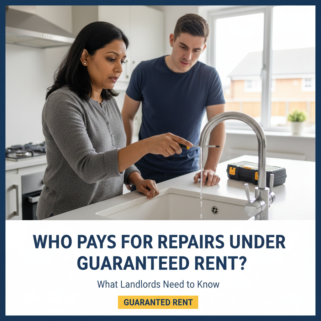 Who Pays for Repairs Under Guaranteed Rent? What Landlords Need to Know