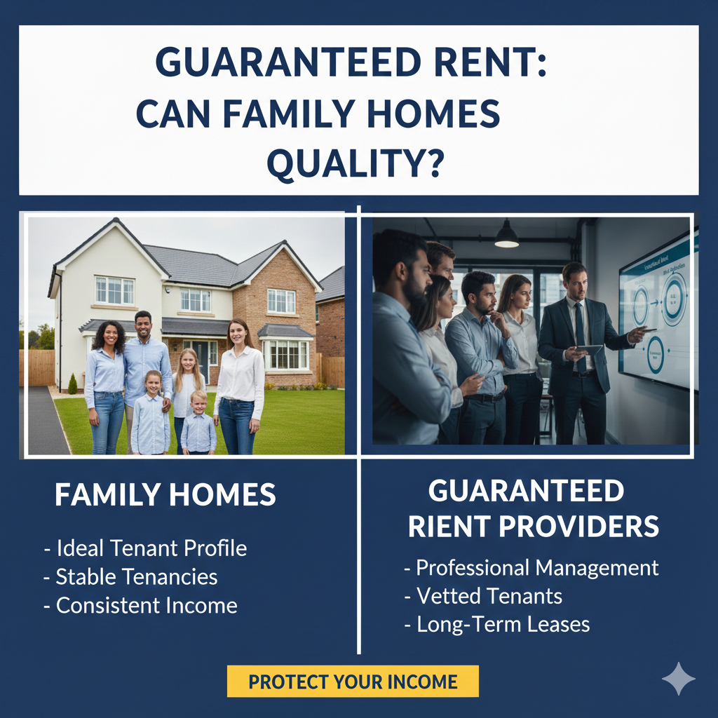 guaranteed rent family home qualification