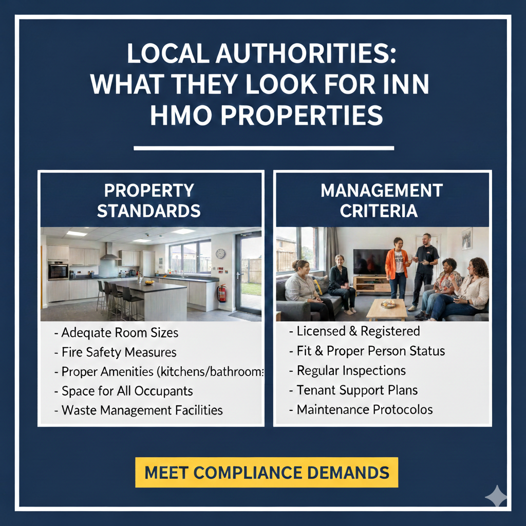 local authorities HMO inspection checklist