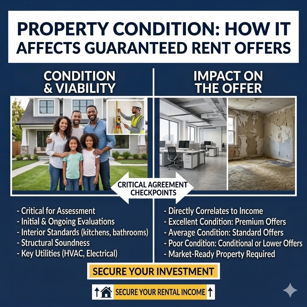 property condition inspection for guaranteed rent housing