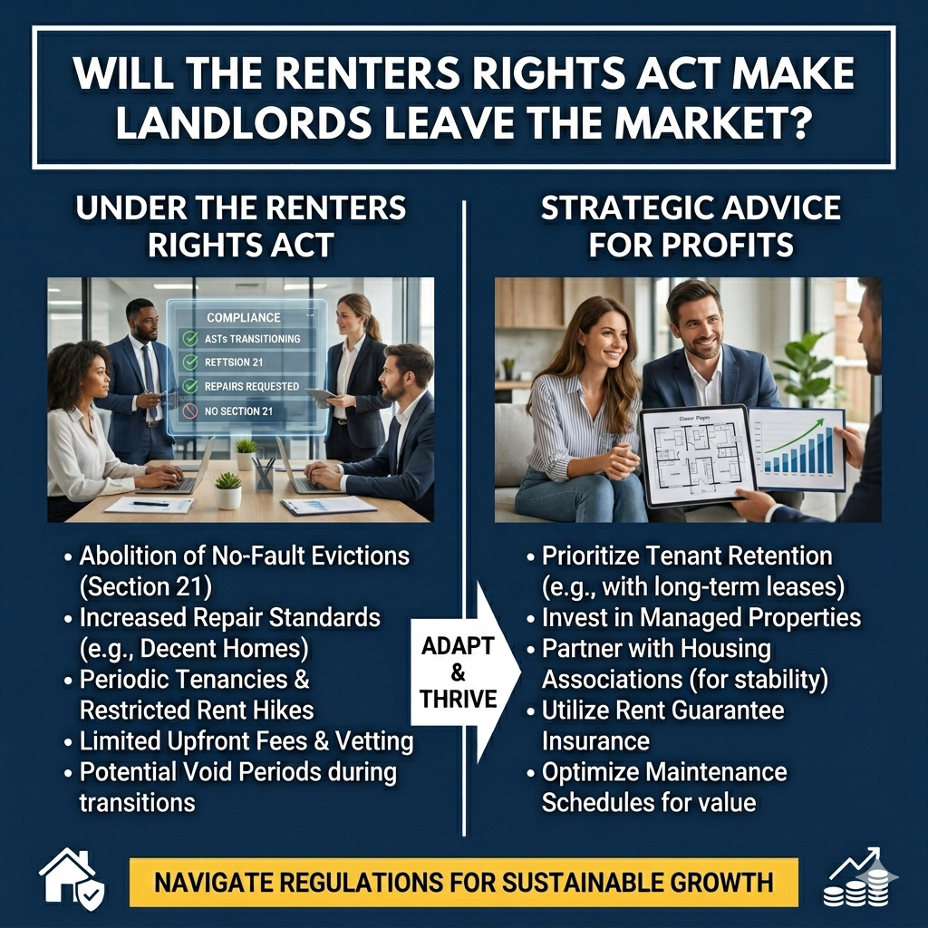 UK landlord considering whether to stay in market under renters rights act and reviewing stable income options