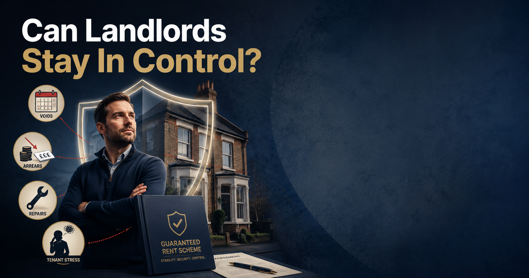 Landlord reviewing Renters’ Rights Act changes and guaranteed rent options
