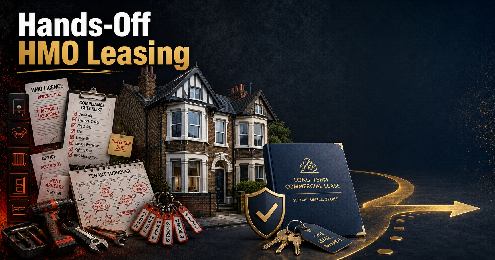Hands-off HMO leasing