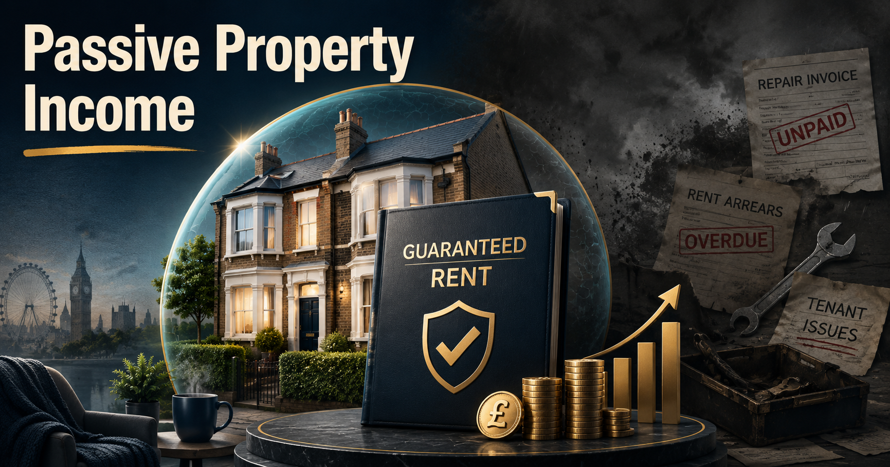 Landlord looking for passive property income through guaranteed rent